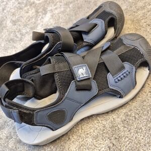 Camel Crown Mens Sports Sandals Navy Blue Black Closed Toe Hiking US 9.5 43